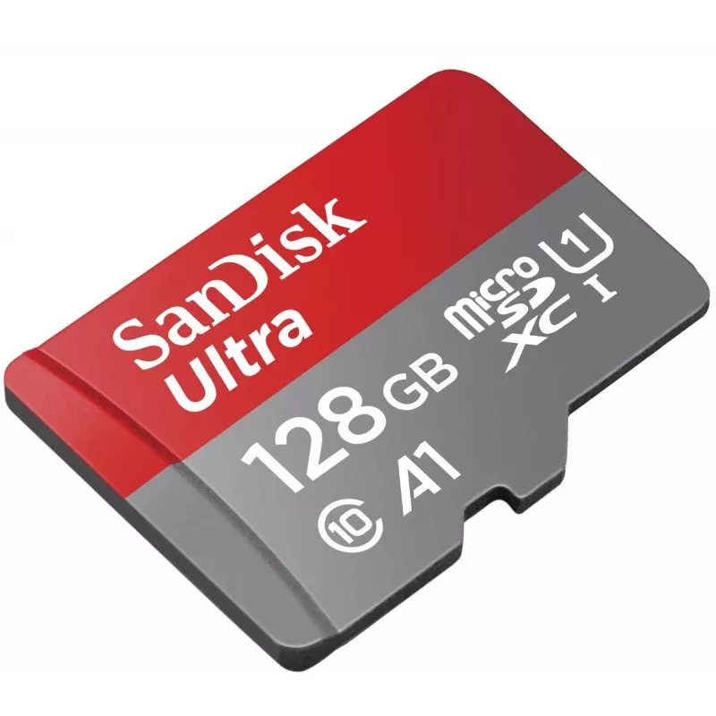 WESTERN DIGITAL SanDisk Ultra microSDXC 128GB + SD-sovitin 140MB/s A1 Class 10 UHS-I - Imaging Packaging