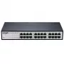 D-Link DGS-1100-24V2 hallittava L2 Gigabit Ethernet (10/100/1000) 1U musta, harmaa