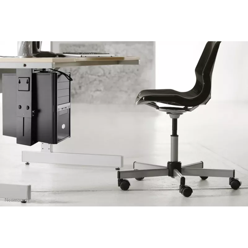Neomounts NM-CPU100 musta CPU-teline – kääntyvä – max. 10 kg – universaali