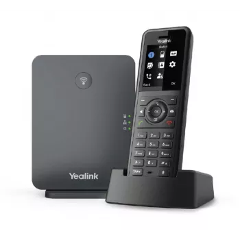 Yealink W77P IP-puhelin musta TFT