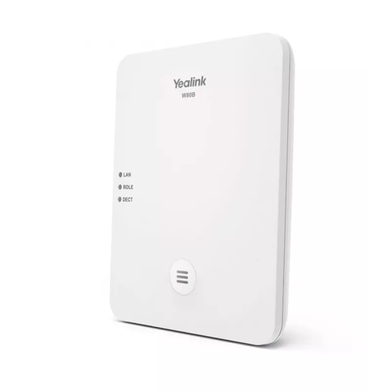 Yealink W80B DECT-tukiasema valkoinen