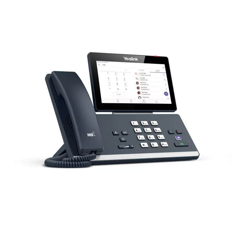 Yealink MP58 Microsoft Teams Edition, IP-puhelin, harmaa, johdollinen luuri, työpöytä, Android, Microsoft Teams