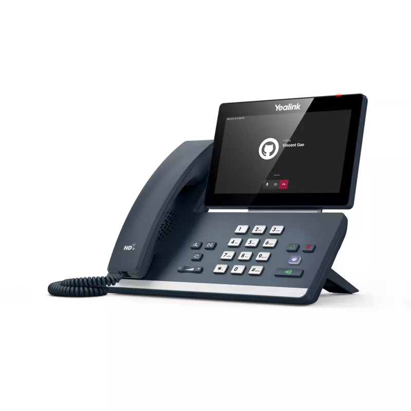 Yealink MP58 Microsoft Teams Edition, IP-puhelin, harmaa, johdollinen luuri, työpöytä, Android, Microsoft Teams