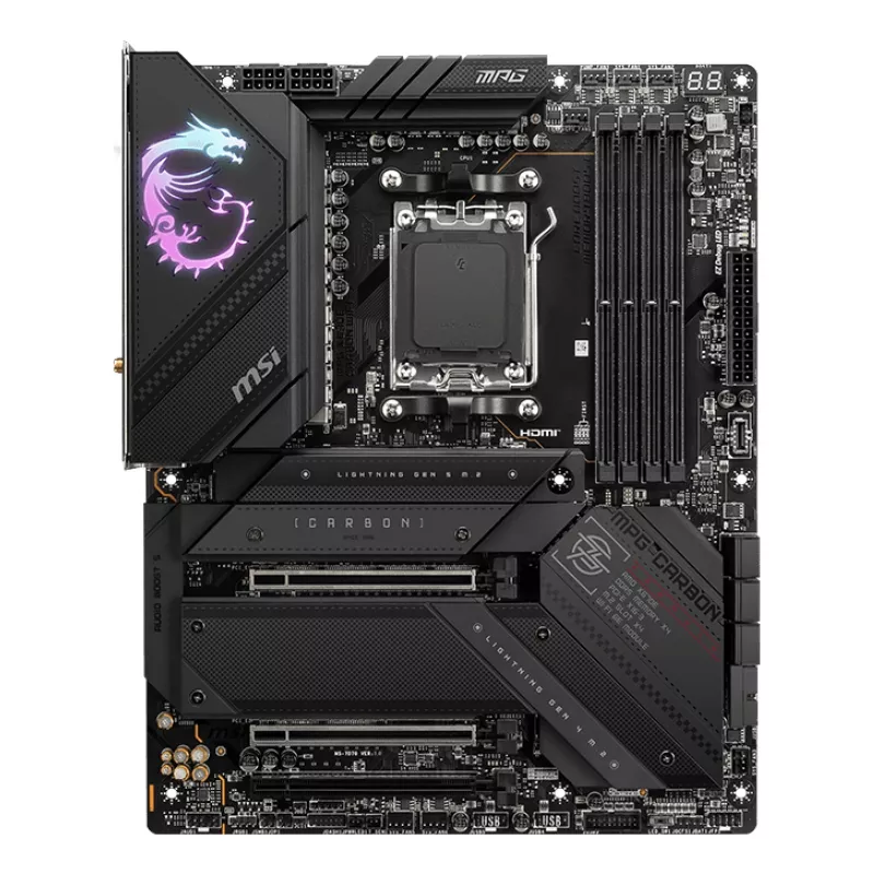 MSI MPG X670E CARBON WIFI emolevy AMD X670 Socket AM5 ATX
