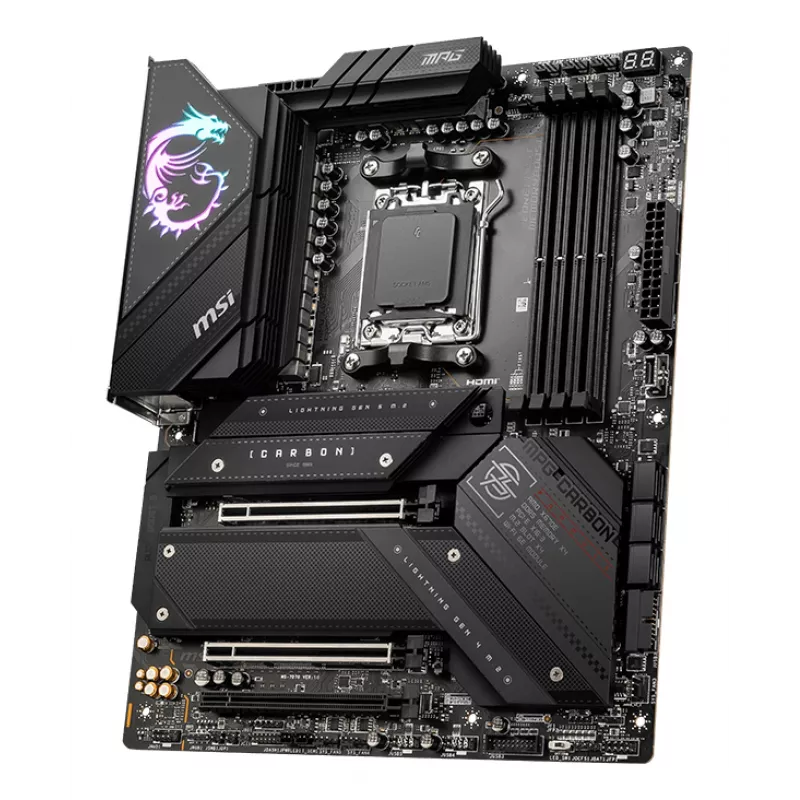 MSI MPG X670E CARBON WIFI emolevy AMD X670 Socket AM5 ATX