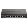 D-Link DGS-1100-08PV2 hallittava L2/L3 Gigabit Ethernet (10/100/1000) Power over Ethernet (PoE) musta