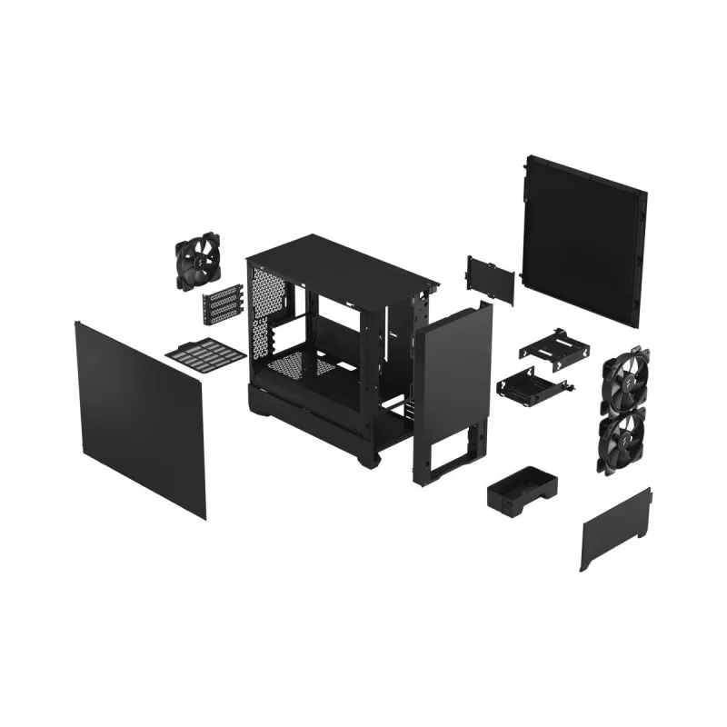 FRACTAL DESIGN Fractal Design Pop Mini Silent musta Solid