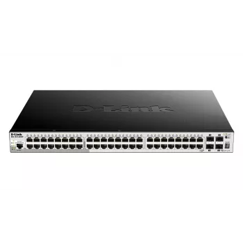 D-Link DGS-1510-20/E verkkokytkin hallittava L2/L3 Gigabit Ethernet (10/100/1000) 1U harmaa