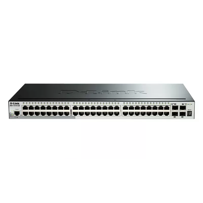 D-Link DGS-1510-20/E verkkokytkin hallittava L2/L3 Gigabit Ethernet (10/100/1000) 1U harmaa