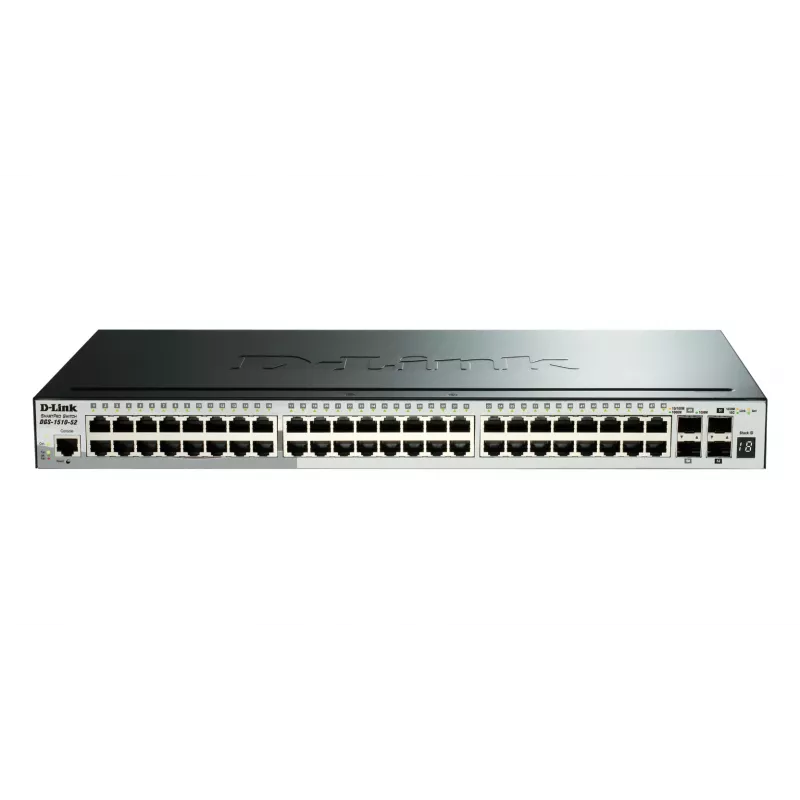 D-Link DGS-1510-20/E verkkokytkin hallittava L2/L3 Gigabit Ethernet (10/100/1000) 1U harmaa