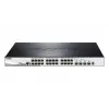 D-Link DGS-1510-20/E verkkokytkin hallittava L2/L3 Gigabit Ethernet (10/100/1000) 1U harmaa