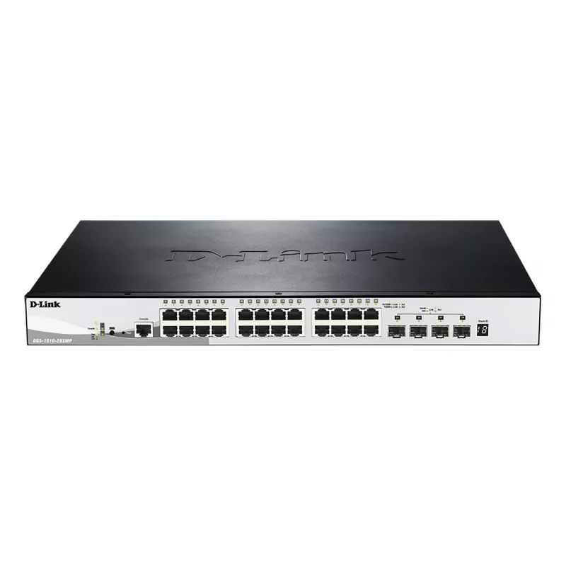 D-Link DGS-1510-20/E verkkokytkin hallittava L2/L3 Gigabit Ethernet (10/100/1000) 1U harmaa