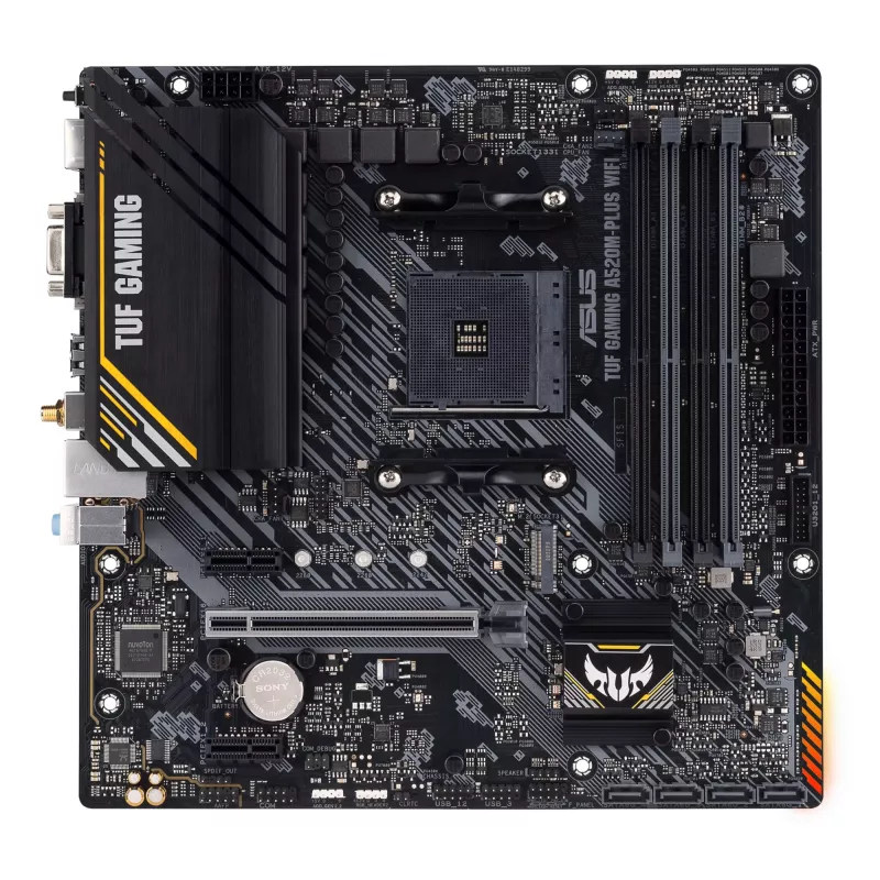 ASUS TUF GAMING A520M-PLUS WIFI AMD A520 kanta AM4 micro ATX