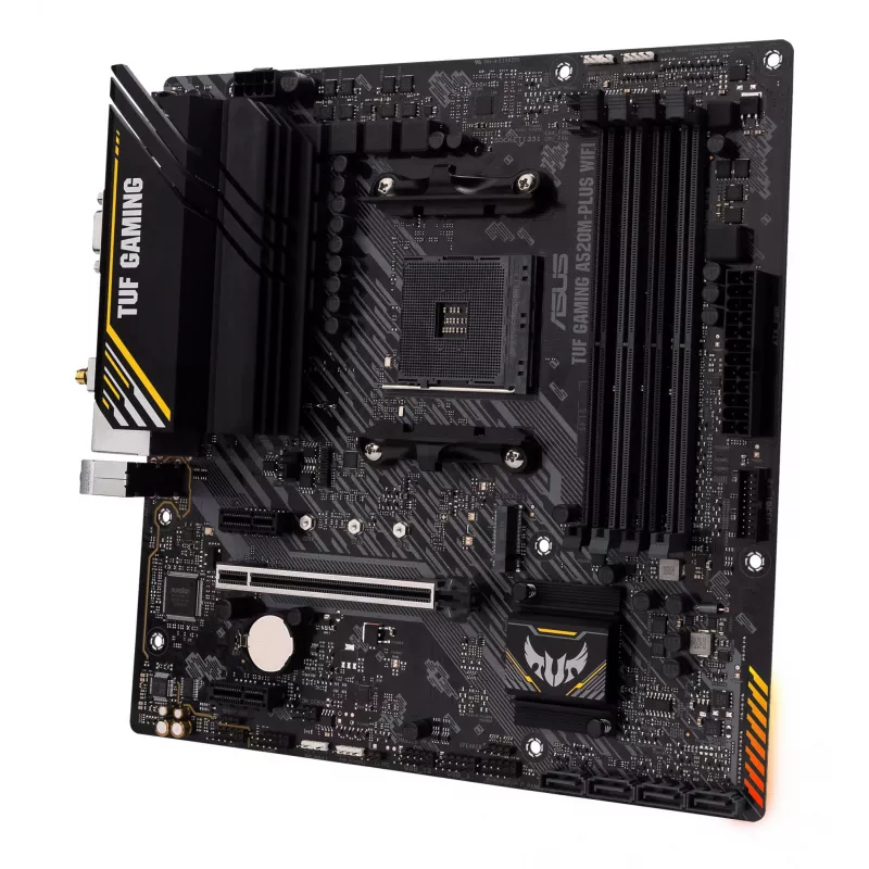 ASUS TUF GAMING A520M-PLUS WIFI AMD A520 kanta AM4 micro ATX