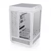 Thermaltake Ceres 500 TG ARGB Snow Midi Tower -tietokonekotelo, valkoinen