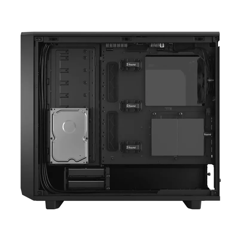 FRACTAL DESIGN Meshify 2 Light Tint karkaistu lasi musta