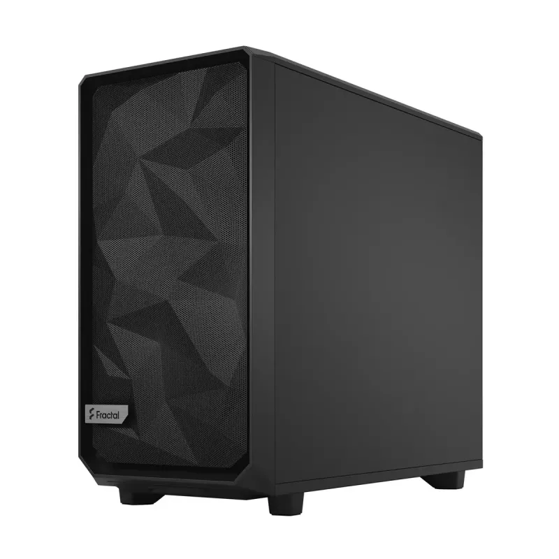 FRACTAL DESIGN Meshify 2 Light Tint karkaistu lasi musta