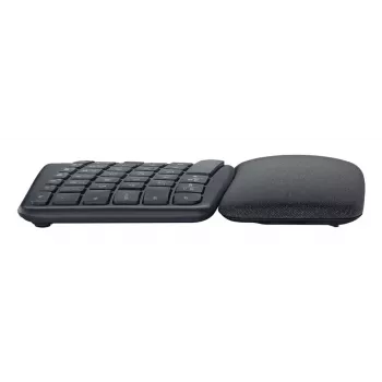 LOGITECH Ergo K860 - langaton jaettu näppäimistö Business Graphite Qwertz Deutsch