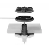 Logitech Mic Pod Pendant Mount (952-000123) kattokiinnike Rally Mic Pod -mikrofoneille, valkoinen