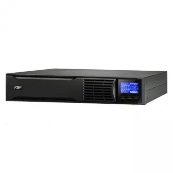 FSP Champ Rack 1K keskeytymätön virransyöttö (UPS) kaksoismuunnin (Online) 1 kVA 900 W 3 AC-lähtöä
