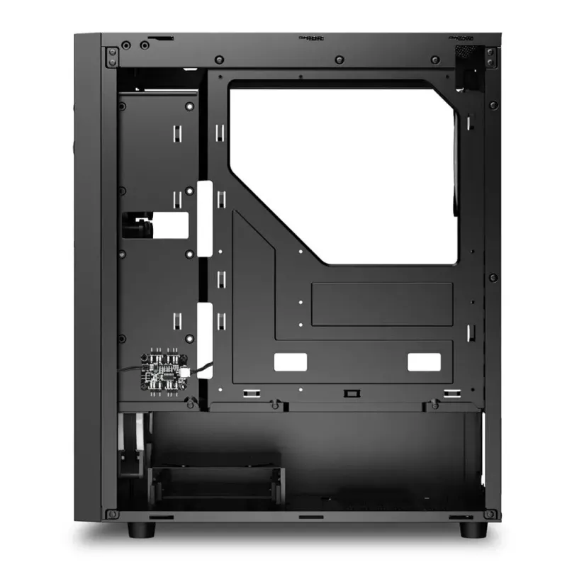 PC-kotelo Sharkoon RGB Wave Desktop musta