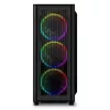PC-kotelo Sharkoon RGB Wave Desktop musta