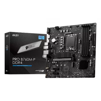 MSI PRO B760M-P DDR4 emolevy Intel B760 LGA 1700 micro ATX