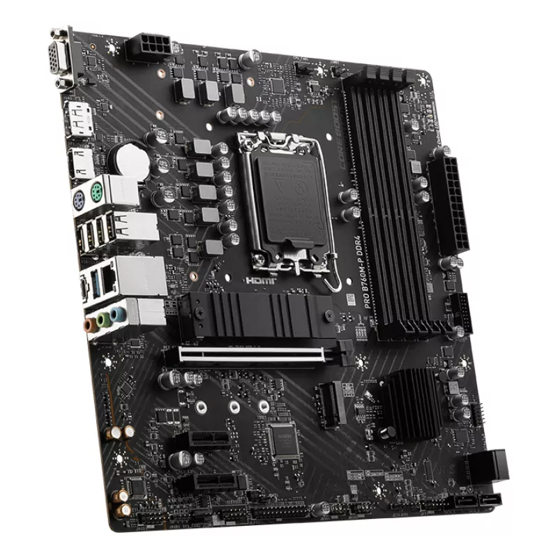 MSI PRO B760M-P DDR4 emolevy Intel B760 LGA 1700 micro ATX