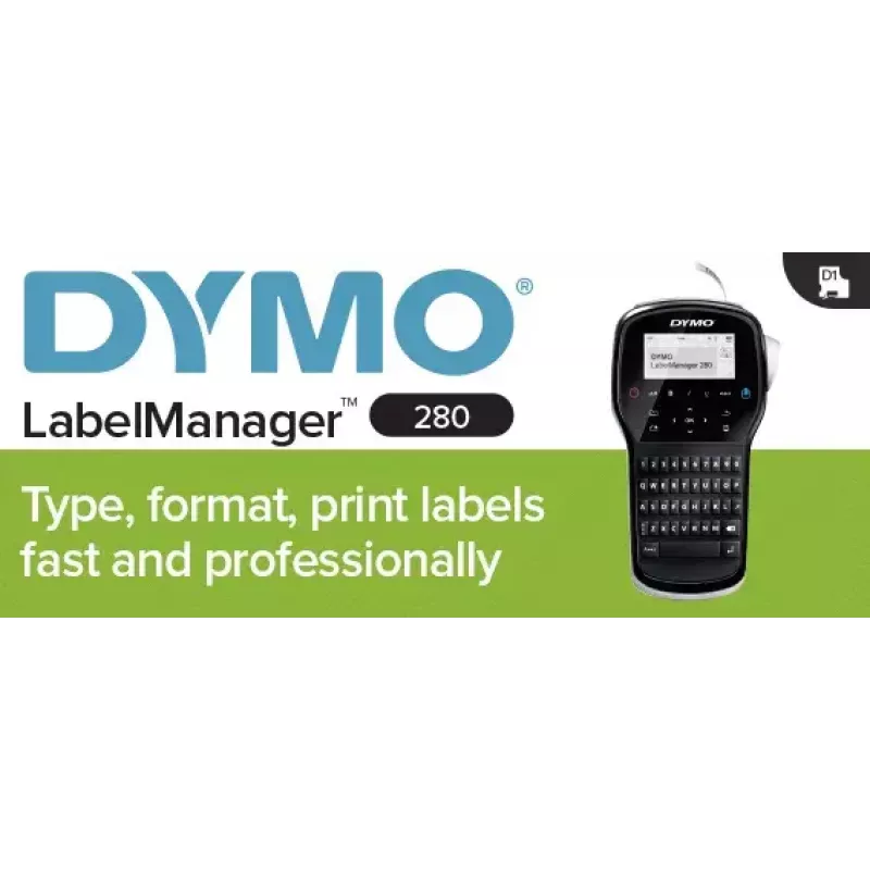 DYMO LabelManager ™ 280 QWERTZ pakkauslaukku