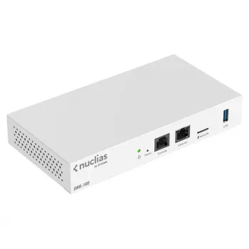 D-Link Nuclias Connect -keskitin, 100 Mbit/s, IEEE 802.1Q, IEEE 802.3ab, IEEE 802.3u, IEEE 802.3x, 10,100,1000 Mbit/s, WPA2, WPA3, johdollinen, 100 - 240 V