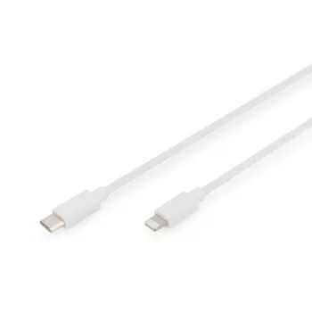 Latauskaapeli USB-C – Lightning Digitus Data DB-600109-010-W