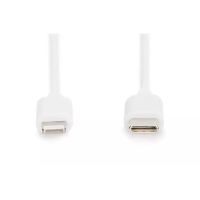 Latauskaapeli USB-C – Lightning Digitus Data DB-600109-010-W