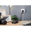 DIGITUS verkkolaite 2 USB-liitännällä 250V, 50 Hz, USB: 5V, 2,1A, valkoinen / harmaa