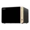 QNAP TS-664 NAS torni Intel® Celeron® N5095 8 GB DDR4 0 TB QNAP QTS musta, pronssi