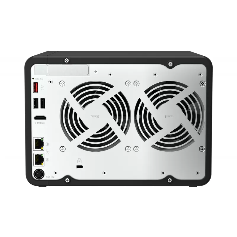 QNAP TS-664 NAS torni Intel® Celeron® N5095 8 GB DDR4 0 TB QNAP QTS musta, pronssi
