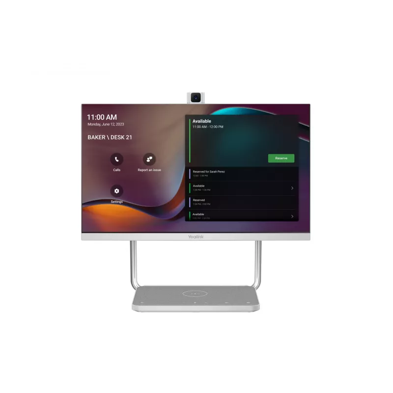 Videoneuvottelupalkki Yealink DeskVision A24 harmaa hopea