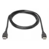 DIGITUS HDMI Ultra High Speed liitäntäkaapeli, tyyppi A M/M, 1m Ethernetillä, UHD 8K 60p, musta