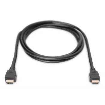 DIGITUS HDMI Ultra High Speed liitäntäkaapeli, tyyppi A M/M, 1m Ethernetillä, UHD 8K 60p, musta