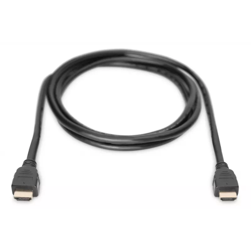 DIGITUS HDMI Ultra High Speed liitäntäkaapeli, tyyppi A M/M, 1m Ethernetillä, UHD 8K 60p, musta