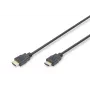 DIGITUS HDMI standardiliitäntäkaapeli tyyppi A uros/uros 3m Ethernetillä HDMI 1.4 Full HD (ak-330114-030-s)