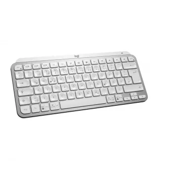 LOGITECH Minimalist Wireless Illuminated näppäimistö - MX KEYS MINI - Pale Gray - Qwertz Deutsch