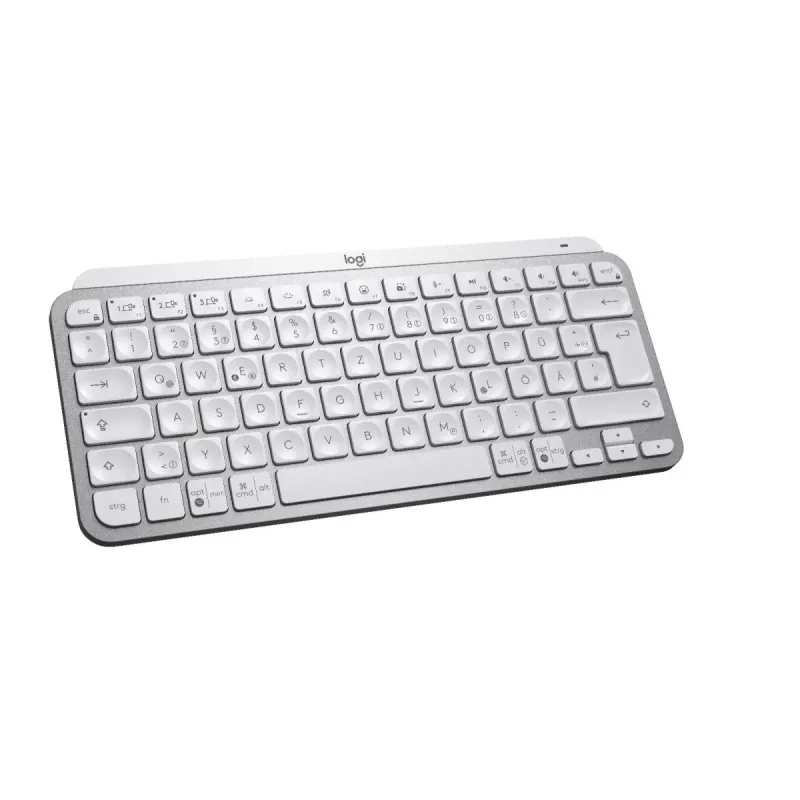 LOGITECH Minimalist Wireless Illuminated näppäimistö - MX KEYS MINI - Pale Gray - Qwertz Deutsch