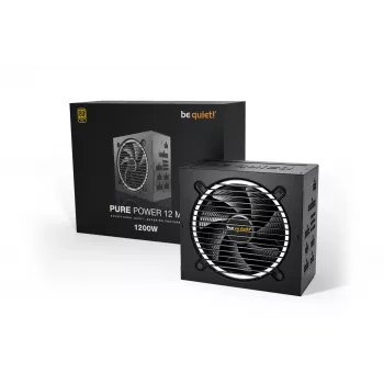 be quiet! PURE POWER 12 M | 1200W virtalähde 20+4 pin ATX ATX musta