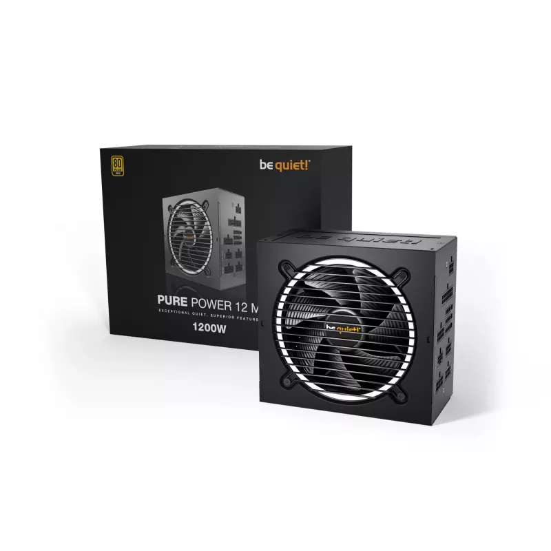 be quiet! PURE POWER 12 M | 1200W virtalähde 20+4 pin ATX ATX musta