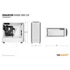 PC-kotelo be quiet! Shadow Base 800 DX valkoinen Midi Tower