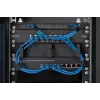 DIGITUS kiinteä hylly 254 mm (10 tuumaa) 1U 44x254x150 mm, väri musta (RAL 9005)