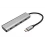 DIGITUS USB-C 4-porttinen keskitin, 4x USB-C 3.1 Gen1, 5 Gbit/s