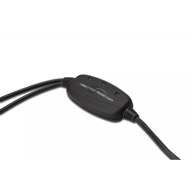 DIGITUS USB 2.0 - 2x RS232 -kaapeli 1,5m