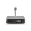 DIGITUS USB Type-C 4K 2-in-1 DisplayPort + VGA -näytönohjainsovitin