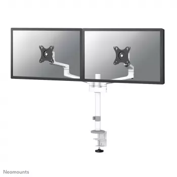 Neomounts DS60-425WH2 näyttöteline 17-27 inch - tilaa säästävä